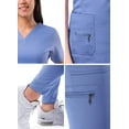 thumbnail image 5 of Adar Pro Flawless Plus Scrub Set For Women - Elevated V-Neck Top & Jogger Scrub Pants, 5 of 7