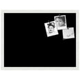 thumbnail image 2 of PinPix 24x18 Custom Cork Bulletin Board Solid Black Poster Board Has a Fabric Style Canvas Finish, Framed in Solid Black, by ArtToFrames (PinPix-622), 2 of 5