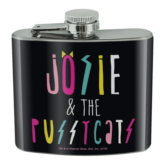 Riverdale's Josie & the Pussycats Stainless Steel 5oz Hip Drink Kidney Flask