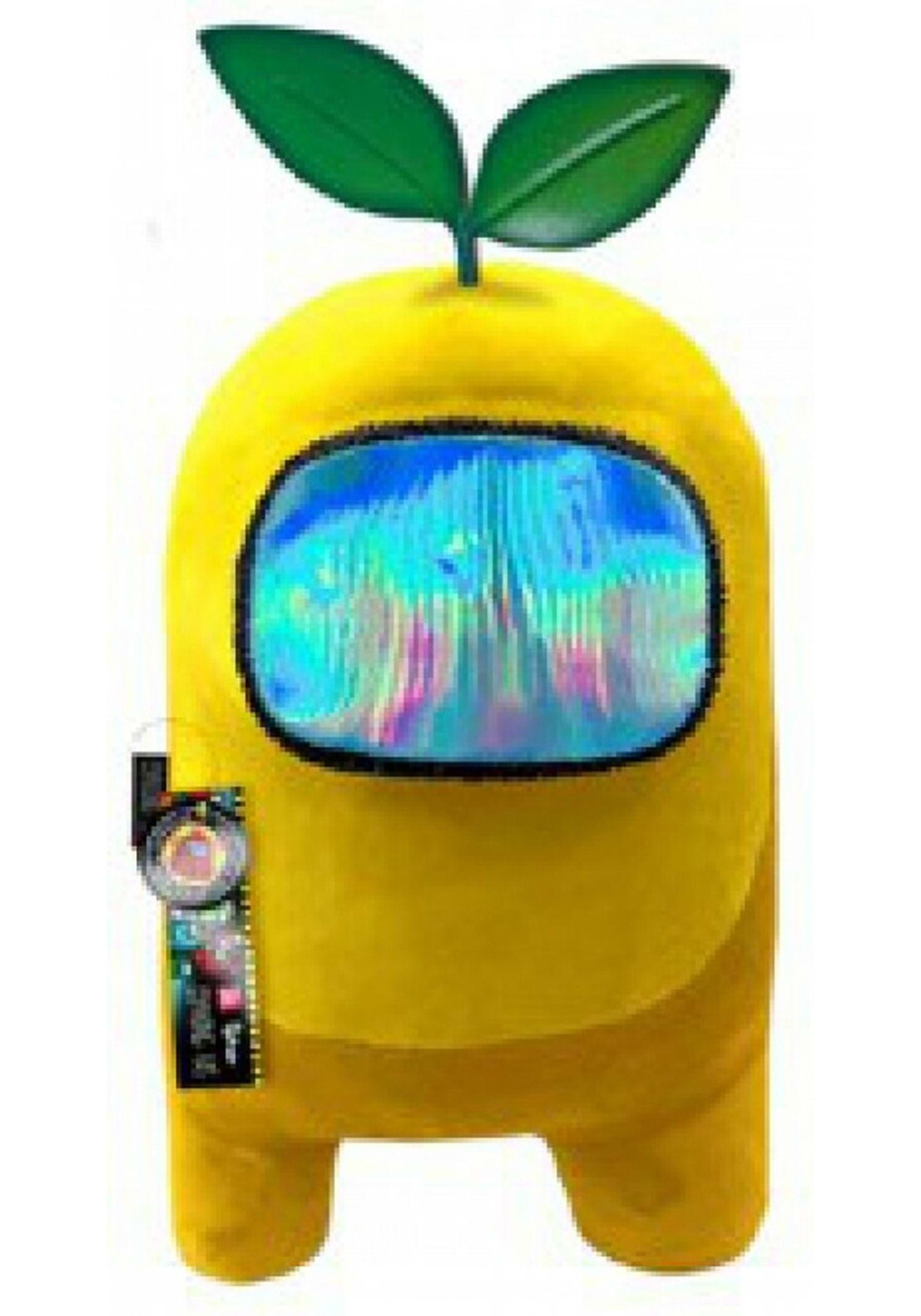 yellow among us character plush