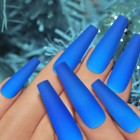 360 Pieces 15 Sets Extra Long Ballerina Coffin False Nails Glitter Press On Fake Nails Matte 360 Pieces 15 Sets Extra Long Ballerina Coffin False Nails Glitter Press On Fake Nails Matte
