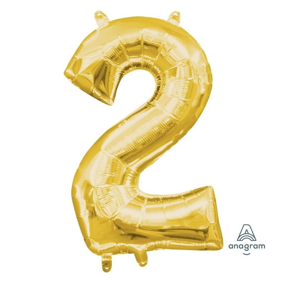 Anagram International Party Eh! Gold Mini "0" Banner, Includes one piece