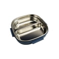 thumbnail image 4 of LONCHERA TÉRMICA PORTÁTIL Topper de acero inoxidable, Libre de BPA, 2 compartimentos, libre de aromas y sabores, ideal para el micro ondas, válvula de temperatura, agarradera de Goma, incluye cuchara., 4 of 5