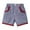 Navy, variant on Ohufall Cotton Shorts for Toddler Kids Boys Girls Summer Fashion Casual Plaid Elastic Waist Short Pant with Pockets, 1-4 Years