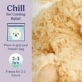 thumbnail image 4 of Golden Dog Junior - Warmies Cozy Plush Heatable Lavender Scented Stuffed Animal, 4 of 5