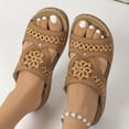 thumbnail image 4 of Orthopedic Sandals for Women Comfortable Beach Orthotic Sandals with Arch Support Bronze 9.5, 4 of 6