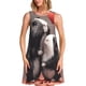 thumbnail image 1 of Easygdp Heart Guinea Pig Couple para Vestido Transpirable de Mujer, Vestido Suelto de Manga Corta con Pliegues y Bolsillos para el Verano, 1 of 7