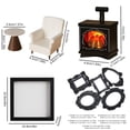 thumbnail image 3 of Agiufgs DIY Miniature Photo Frame & Furniture Set, 9-inch Square Frame & Ornate Decor, Create Custom Dioramas and Memory Displays, 3 of 8