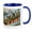 White/Navy Inside, variant on CafePress - Utah UT Mug - 11 oz Ceramic Mug - Novelty Coffee Tea Cup