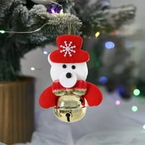 Vggrvlo Teddy Bear Fall Decorations for Home 2025 Newly Cute Christmas Doll Teddy Bear Xmas Treetop Ornament for Home Tiered Tray Tabletop