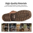 thumbnail image 3 of SMILIN Men's Work Western Cowboy Boots, Cowboy Boots for Men, Brown, Size 10.5, 3 of 9