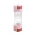 thumbnail image 2 of AMLESO Quantitative Seasoning Bottle Condiment Container Double Head Pepper Shaker Pink, 2 of 8