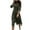 Green, variant on ZQUUVOU Women's Long Sleeve Button Down Dress Casual Loose Tie Waist Adjustable Sleeve Length Midi Dresses Olive Green