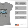 thumbnail image 6 of Ford Bronco Country Girls Don't Need Roads Women's V-Neck T-shirt Vintage Truck Fan 4x4 Off Road Adventure Classic Car Tee, 6 of 7