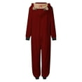 thumbnail image 5 of SwiftWear Christmas Pajamas for Family Matching Sets, Christmas Outfits Cute Xmas Tree Print Hooded Onesie Sleepwear, 5 of 7