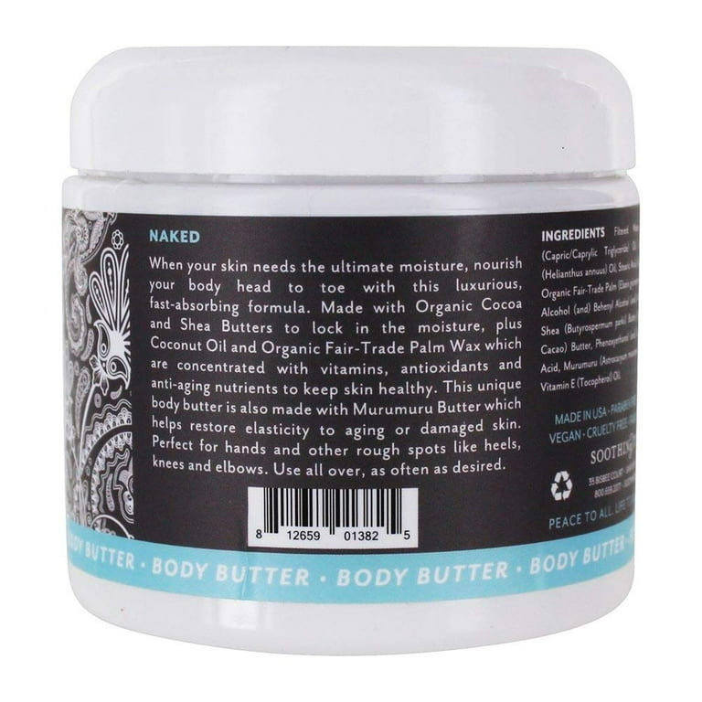 Naked Body Butter: Unscented & Fragrance Free Body Lotion