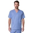 thumbnail image 1 of Maevn Men's Back Mesh Panel 3 Pocket V-Neck Top - 5308, 1 of 2