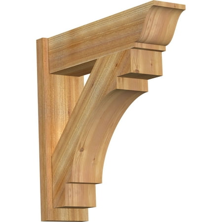 

8 W x 30 D x 30 H Merced Rough Sawn Traditional Outlooker Western Red Cedar
