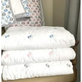 thumbnail image 4 of Effe Bebe Footprint Baby Quilt - Heather Grey (1 Count), 4 of 5