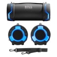 thumbnail image 4 of Restored Premium Boss Audio Systems Tube Portable Weatherproof Bluetooth 3" Audio Speakers (Refurbished), 4 of 4