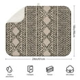 thumbnail image 2 of Soft and absorbent bohemian drying mat 18x24 Inch made from microfiber, reusable and easy to clean for long-lasting use, 2 of 5
