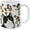 Cute Black White Tux, variant on Cat Funny Playful Postures Ceramic Coffee Mug Funny Cat Ceramic Mug Cat Mug Cup Coffee Tea Ceramic Cup Gifts for Cat Owners Cat Lovers Gift, White, 11 OZ
