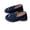 Blue, variant on Gpaecead Girls British Style Loafers Metal Tassel Decor Soft Sole Non Slip Slip On Spring Summer Princess Casual Shoes,Beige