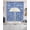 Blue, variant on Blue Camels Swag Curtains for Living Room/Bedroom Windows, Modern Watercolor Cute Funny Animals Kitchen Curtains and Valances Set 36 Inch Length, Light Filtering Swags Valance Curtain Panels