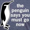 thumbnail image 3 of CafePress - Penguin3 T Shirt - Mens Tri-blend T-Shirt, 3 of 4