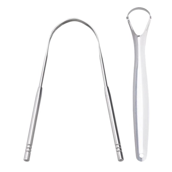 Limpiador de lengua Yuyangstore de acero inoxidable 2 paquetes reutilizable para adultos