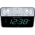 Emerson SmartSet Alarm Clock Radio with Bluetooth Speaker, USB Charger