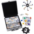 thumbnail image 2 of Doble 12 Colored Dot Dominoes Mexican Train Game Set, 91 Tiles Dot Dominoes con caja de al Homwom Homwom, 2 of 2