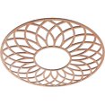 thumbnail image 2 of 30"OD x 10 1/4"ID x 1/4"T Cannes Wood Fretwork Pierced Ceiling Medallion, Cherry, 2 of 3