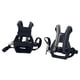 thumbnail image 4 of Pedales antideslizantes para bicicleta, pedales para bicicleta estática con clips y correas, pedales de bicicleta giratorios para gimnasio 18 cm, 4 of 9