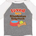 thumbnail image 4 of Inktastic Rhodesian Ridgeback Loved by a (Dog Breed) Boys or Girls Long Sleeve Baby Bodysuit, 4 of 5