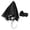 Black, variant on Riousery Phone Sun Umbrella Cute Portable PVC Metal Cell Phone Blocker Cover Shade Shield for Fishing Outdoor Photography with Suction Cup Mount Stand Bracket Black Color 8.66 inches