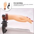 thumbnail image 2 of Flexible Nail Practice Hand Professional Manicure Nail Hand Model with Stand, 2 of 4