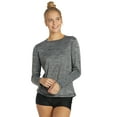 thumbnail image 4 of Sporti Women's L/S Hybrid UPF 50+ Sun Shirt,Crew Neck,Long Sleeve, Athletic (Women’s), 4 of 9