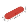 thumbnail image 3 of Unique Bargains Frosted Electric Toothbrush Travel Case for Philips for Sonicare for Oral-B Pro for iO and Other Electric Toothbrush Red, 3 of 6