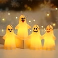 thumbnail image 4 of Linterna colgante de luz fantasma para decoración de Halloween, suministros para fiestas, 2023, 4 of 4