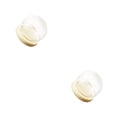 thumbnail image 1 of kurtrusly Glass Display Cloche Bell Jar Dome Flower Wooden Base Preservation Cover 18cm 2Set, 1 of 1