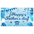 thumbnail image 1 of PVCS 70x35in Father's Day Background Cloth 2021 New Party Decoration Banner, 1 of 6