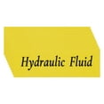 thumbnail image 1 of Uxcell 10-Pack Pegatina de Fluido Hidráulico 6x2" Etiquetas de Combustible para Motores Diésel [Amarillo y Negro], 1 of 1