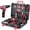 Red, variant on TLGREEN 12V Cordless Drill Tool set - 139 Piece, 2Ah Battery, 2-Speed Adjustable Power & Rapid Charging Magnetic drill, Home Tool Kit for DIY, Repairs, Gift for Father, Husband, Friend, Red