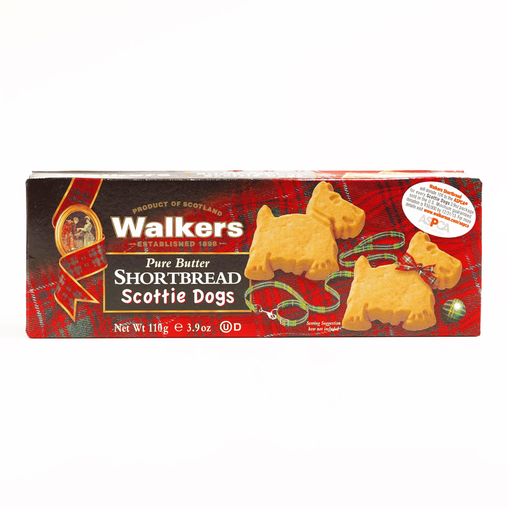 Walkers Shortbread Scottie Dogs 3.9 oz each (1 Item Per Order, not per