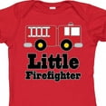 thumbnail image 4 of Inktastic Little Firefighter Fire Engine Boys or Girls Baby Bodysuit, 4 of 5