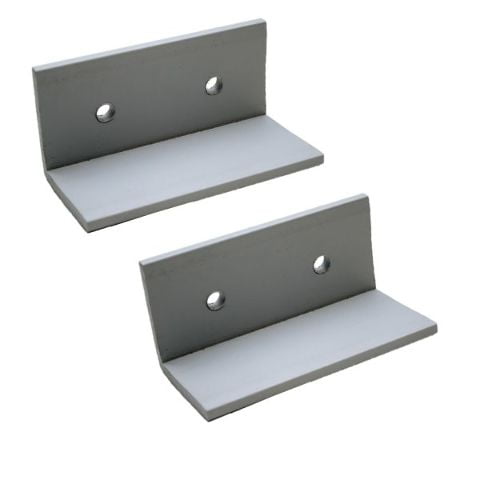 Larson 22047353 Gray 4 x 2 x 2 Inch Plastic Boat Fuel Tank Mounting Brackets (Pair)