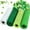 St.Patrick's Day, variant on Clearance!!!4 Rolls Poly Burlap Deco Mesh -10 Inch Wide Deco Poly Decorative Mesh Ribbon Wrapping Ribbon Rolls for Home Door Wreath Decoration DIY Crafts Making