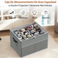 thumbnail image 3 of 16 Pares Zapatera Organizador + 1Pcs Pa&ntilde;o de Limpieza - Caja de Zapatos con Cubierta Transparente, Cajas Organizadoras para Zapatos Plegable, Caja para Zapatos Adecuada para Guardar Zapatos, 3 of 12