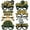 Green and Gold, variant on , 2026 Glasses New Year Eve - Pack of 12 | Happy New Year Eyeglasses 2026 for New Years Eve Party Supplies 2026 | NYE Party Glasses | Happy New Years Decorations 2026 | NYE Sunglasses 2026